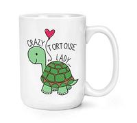 Crazy Tortoise Lady 15oz Large Mug Cup