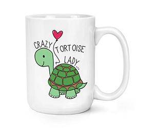 Crazy Tortoise Lady 15oz Large Mug Cup