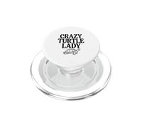 Crazy Turtle Lady Adorable Turtle Lover PopSockets PopGrip for MagSafe