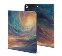 Crazy Universe Printed Tablet Case with Pencil Holder Unisex Slim TPU Protective Cover Compatible with iPad 2020/Pro 2020/Pro 2021/Air4/Air5