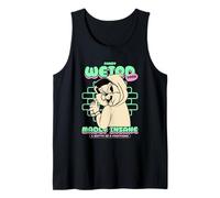 Crazy Weird Madly Insane & Nutty As A Fruitcake (Funny) Tank Top