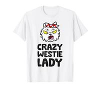 Crazy Westie Lady Pet Women Westie T-Shirt
