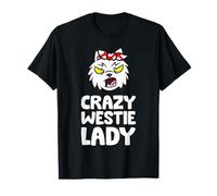 Crazy Westie Lady T-Shirt