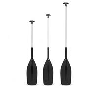 crazy4boating Paddle 120 cm - Sturdy Boat Paddle with Aluminium Tube & Plastic Blade | Kayak Paddle, Inflatable Boat Paddle & Water Sports Accessories for Leisure Boat, Dinghy & SUP Accessories