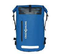 crazy4sailing Waterproof Backpack PVC 35L/55L - Marine Outdoor Backpack for Boat, Sailing, Camping & Cycling - Heavy Duty Duffel Bag, Waterproof PVC Backpack in 6 Colours, navy, 35 Liter, Waterproof