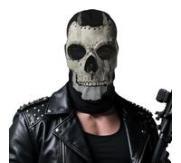 Crazycos Ghost Mask Skull Full Face Mask Skull Halloween Scary Horror Cosplay