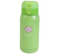 Crazygadget Sweet Green 280Ml Stainless Steel Travel Mug Bottle