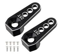 CrazyHobby TRX4M Servo Horn Steering Arm 25T Spline 6mm Gear for High Torque Micro Servos, Compatible with Stock Servo (2pcs)