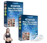 CrazyLeaf SMGT-GLP-1 Nano Microneedle Patch, Professional Nano Micro Needle Patches, Gentle Skin-Friendly Material, Natural CrazyLeaf GLP1 Patch Suitable for Everyone (2 Box)