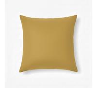 Crazypriceuk Pair of Continental Pillowcases 65×65 cm - Hotel Quality Euro Square Pillow Covers - Premium Percale Fabric - 50% Cotton 50% Polyester - Soft, Durable & Easy Care Bedding Set (Mustard)