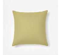 Crazypriceuk Pair of Continental Pillowcases 65×65 cm - Hotel Quality Euro Square Pillow Covers - Premium Percale Fabric - 50% Cotton 50% Polyester - Soft, Durable & Easy Care Bedding Set - Yellow