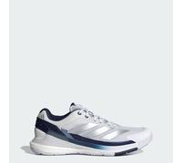 adidas Men's Crazyquick Boost Padel Shoes, FTWR White/Silver met./Dark Blue, 10 UK