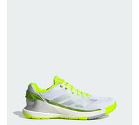 adidas Women's Crazyquick Lightstrike Padel Shoes, Lucid Lemon/Silver Metallic/Wonder White, 5.5 UK