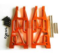CrazyRacer Aluminum Front Suspension Arm - 1PR SET Orange for HPI 1/10 Bullet MT/ST 3.0 FLUX 101213