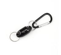 CrazyShark Magnetic Net Release Aluminum Shell for Fly Fishing Black