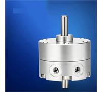 CRB2BW Bore10/15/20/30/40 Air Rotary Pneumatic Cylinder Single Blade Double Axis Aluminum Alloy 1Pcs(Bore40-180S)