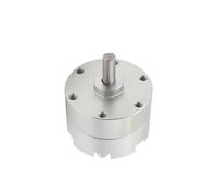 CRB2BW Series Bore10/15/20/30/40 Type Air Rotary Pneumatic Cylinder Single Blade Double Axis Aluminum Alloy(CRB2BW10-180S)