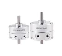CRB2BW10/20/30/50/63-90S/180S/270SSingle Blade Swinging Pneumatic Rotary Actuator Cylinder 1Pcs(15-180S,CRB2BW Angle AD)