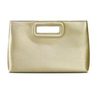 Crbeqabe Clutch Purses for Women Formal Evening Bags PU Leather Fashion Purse Handbag for Prom Cocktail Wedding with Chain, Light Gold, One Size