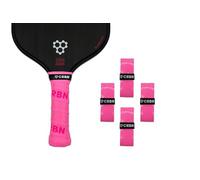 CRBN Drytec™ Overgrips - Pickleball Paddle Grip Tape - Absorbs Shock & Moisture - 4-Pack, Pink
