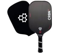 CRBN Pickleball - X Series Power Paddle - Carbon Fiber Pickleball Paddle with Foam Injected Edges for Expanded Sweet Spot (3X, 14mm)
