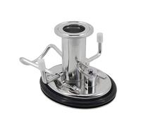 CRBrewBeer 304 stainless steel Cornelius Keg Lid with 1.5'' Tri-clamp Ferrule,NEW Corny Beer Keg Lid 60PSI PRV Food Grade Dry Hopper