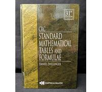 CRC Standard Mathematical Tables and Formulae (Advances in Applied Mathematics)