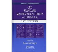 CRC Standard Mathematical Tables and Formulas (Advances in Applied Mathematics)