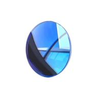CRCRC Blue Double Dome 1.5mm Thick Watch Glass - Anti-Reflection Coated Mineral Glass Lens for Watch Repair(33mm)