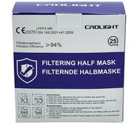 CRD Light CRDFFP2 Dust Mask 25 pieces FFP2 5-Layer 94% Filtration ...