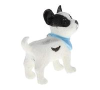 CRDARAAV 1:12th Scale Miniature Dog Figure Mini Dollhouse Accs for 1/6 Baby Doll Type 1