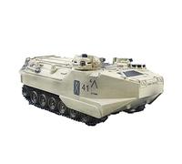 CRDARAAV 1/72 American AAV7A1 Tank Model Stand-Model w/Dustproof Case Collection Toy