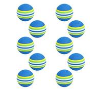 CRDARAAV 10 Pcs Golf Swing Practice Foam Balls Sponge Indoor Practice Rainbow Balls