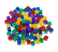 CRDARAAV 100pcs Stacking Building Assembly Bricks for Kids Developing Toy Puzzles