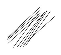 CRDARAAV 10x Carbon Fiber Rods High Strength for DIY RC Airplane 2x500mm 10pcs 2.0x500mm