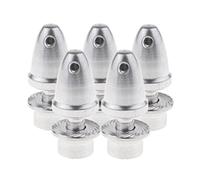 CRDARAAV 5pc 3.17mm Aluminum Bullet Propeller Adapter Holder for Brushless Motor Prop