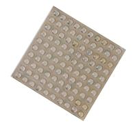 CRDARAAV Adhesive Silicone Semicircle Feet Bumper Door Furniture 100pcs