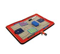 CRDARAAV Artificial Leather Magnetic Basketball Tactical Strategy Coaching Board Kit