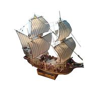 CRDARAAV Assembly Model Boat Kits 1:100 Scale Paper Sailboat Ship Kits for Kids Gifts