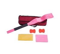 CRDARAAV Ballet Dance Foot Stretcher Dance Stretching Equipment for Yoga People Latin Rose Red