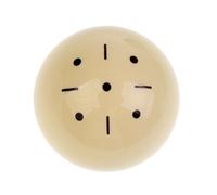 CRDARAAV Black Dot Practice Training Billiard Pool Cue Ball 2 1/4" 6 oz