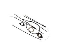 CRDARAAV BMX Bike Gyro Brake Cables Components Sturdy Gear Spinner Rotor Complete Set