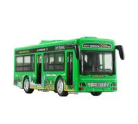 CRDARAAV Car Toy Bus Model With Lighting And Music Sturdy For Endless Fun Suitable As Gift For Babies ABS Childrens Large Bus Toy green