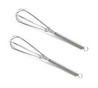 CRDARAAV Egg Beater Eggs Mixer Hand-operated Food-grade Beat Whisks All-in-one Design Spring Handel with Small Hook Hole Cooking Supplies