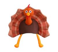 CRDARAAV Funny Turkey Hat Chicken Hats for Thanksgiving Night Event Stage Performance