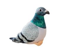 CRDARAAV High-grade Stuffed Animal Toy Funny Simulated Bird Hugging Pillow Exceptionally Cute Funny Simulated Bird Stuffed Animal Green