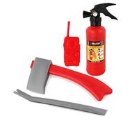 CRDARAAV Kids Fireman Costume Toy Fire Hat Clothes Set Accessories Cosplay Stage Performance Supplies Fire accessories