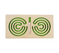CRDARAAV Maze Toy Activity Board Left and Right Brain Development Toy for Party Favor Green