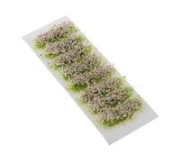 CRDARAAV Miniature Flower Vegetation Groups Military Model Stage DIY Material Pink