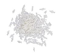 CRDARAAV Model Train Unpainted Seated People Passangers Figures 1:87 Scale 1cm White 1:200